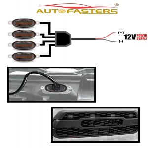 Front Grill Daytime Running Light Led Raptor Style 